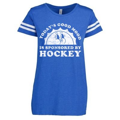 Funny Cute Vintage Retro Hockey Or Hockey Gift Enza Ladies Jersey Football T-Shirt