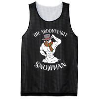 Funny Christmas Workout Xmas Abominal Snowman Abdominal Gift Long Sleeve Mesh Reversible Basketball Jersey Tank