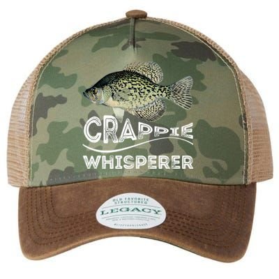 Funny Crappie Whisperer Fishing Black Crappie Lake Fish Gift Legacy Tie Dye Trucker Hat