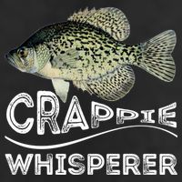 Funny Crappie Whisperer Fishing Black Crappie Lake Fish Gift Beanie