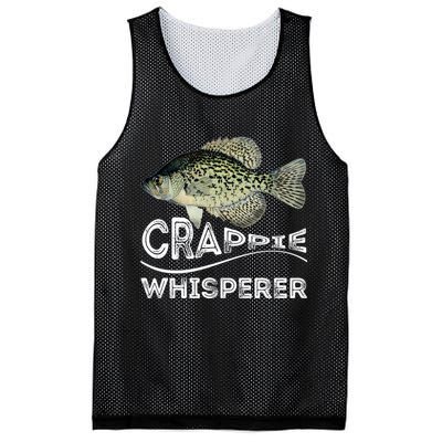 Funny Crappie Whisperer Fishing Black Crappie Lake Fish Gift Mesh Reversible Basketball Jersey Tank