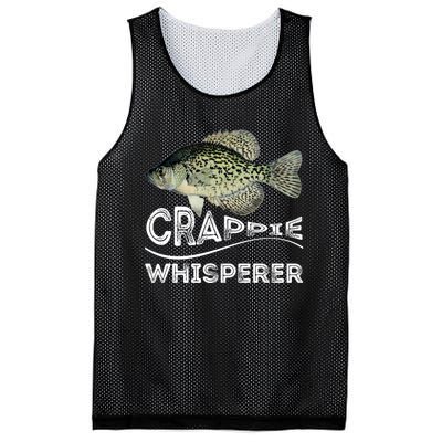 Funny Crappie Whisperer Fishing Black Crappie Lake Fish Gift Mesh Reversible Basketball Jersey Tank