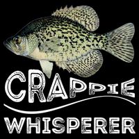 Funny Crappie Whisperer Fishing Black Crappie Lake Fish Gift Premium T-Shirt