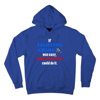 Fighting Crime Was Easy Firefighters Could Do It Funny Gift Cool Gift Hoodie