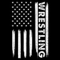 Funny Cool Wrestling USA Design  Wrestling Coach    Cooling Performance Crew T-Shirt