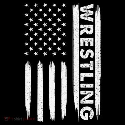 Funny Cool Wrestling USA Design  Wrestling Coach    T-Shirt