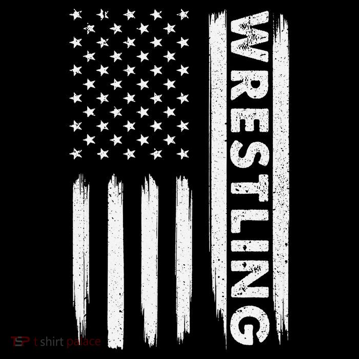Funny Cool Wrestling USA Design  Wrestling Coach    Women's V-Neck T-Shirt