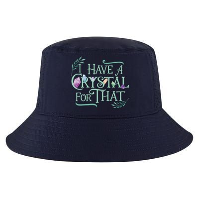 Funny Crystals Witchy Quote Chakras Energy Healing Cool Comfort Performance Bucket Hat