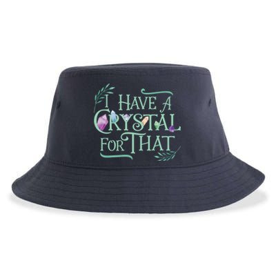 Funny Crystals Witchy Quote Chakras Energy Healing Sustainable Bucket Hat