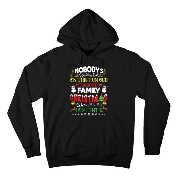 Family Christmas We Are All In This Together Merry Xmas Tall Hoodie