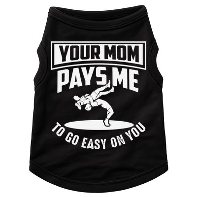Funny Cool Wrestling USA Design  Wrestling Coach    Doggie Tank