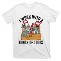 Funny Construction Worker Gift Carpenter Woodworker Handyman T-Shirt