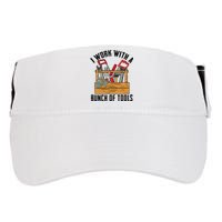 Funny Construction Worker Gift Carpenter Woodworker Handyman Adult Drive Performance Visor