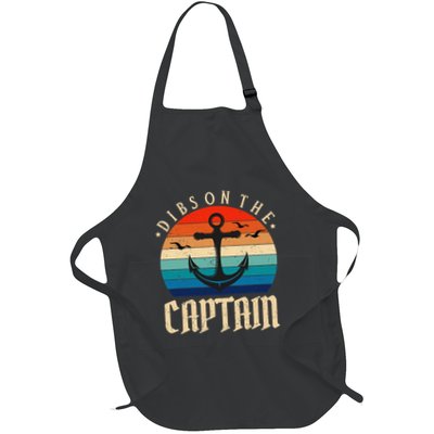 Funny Captain Wife Dibs on the Captain Apron