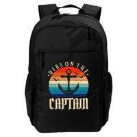 Funny Captain Wife Dibs on the Captain Backpack