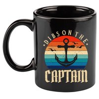 Funny Captain Wife Dibs on the Captain 11oz C Handle Ceramic Mug