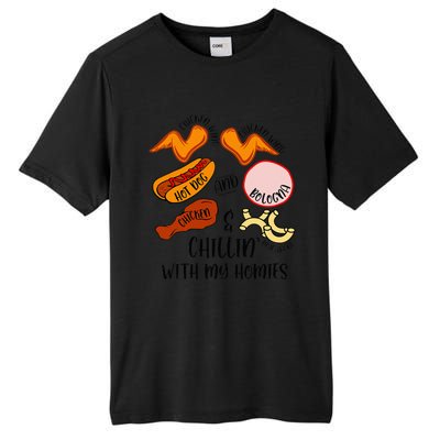 Funny Chicken Wing Song Lyric Hot Dog Bologna Macaroni Tall Fusion ChromaSoft Performance T-Shirt