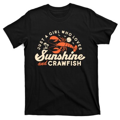 Funny Crawfish Wo Cajun Boil Girl Party Festival T-Shirt