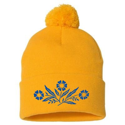 Fsgprints Corning Wear Pom Pom 12in Knit Beanie