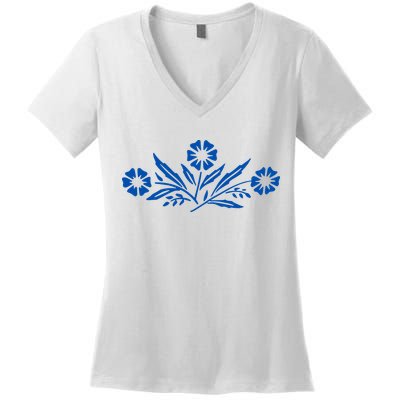 Fsgprints Corning Wear Women's V-Neck T-Shirt