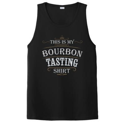 Funny Christmas Whiskey Drinking This Is My Bourbon Tasting PosiCharge Competitor Tank