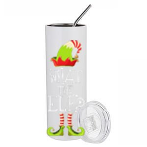 Funny Christmas What The Elf Great Gift Stainless Steel Tumbler