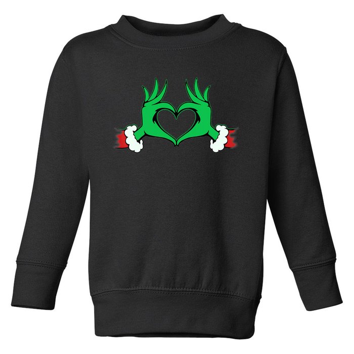 Funny Christmas Wear For Santas Elves Who Love Christmas Toddler Sweatshirt