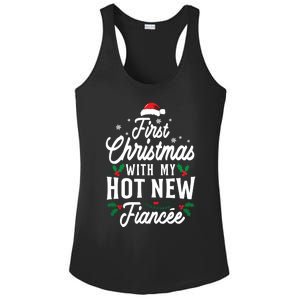 First Christmas With My Hot New Fiancee Gift Ladies PosiCharge Competitor Racerback Tank