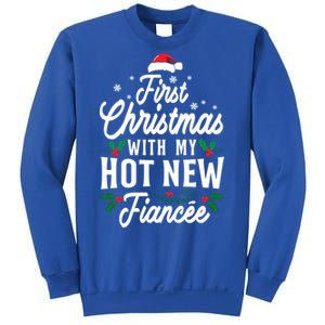 First Christmas With My Hot New Fiancee Gift Sweatshirt