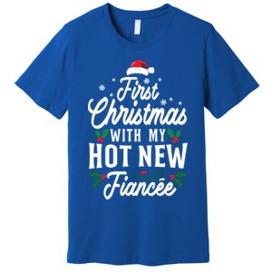 First Christmas With My Hot New Fiancee Gift Premium T-Shirt