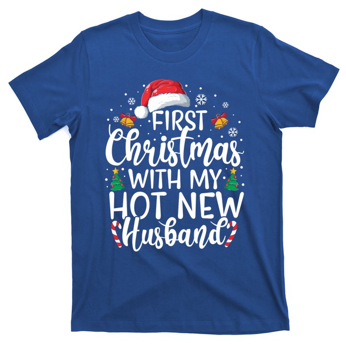 First Christmas With My Hot New Husband Newlywed Cute Gift T-Shirt