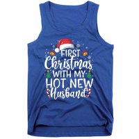 First Christmas With My Hot New Husband Newlywed Cute Gift Tank Top