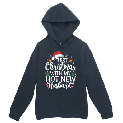 First Christmas With My Hot New Husband Newlywed Cute Gift Urban Pullover Hoodie