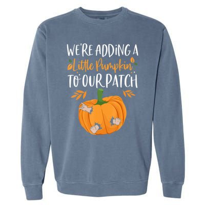 Funny Cute Whatever Spices Your Pumpkin Autumn Halloween Thanksgiving Garment-Dyed Sweatshirt