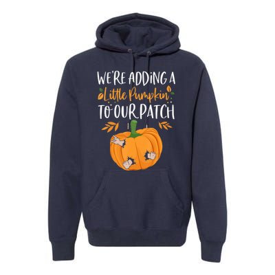 Funny Cute Whatever Spices Your Pumpkin Autumn Halloween Thanksgiving Premium Hoodie