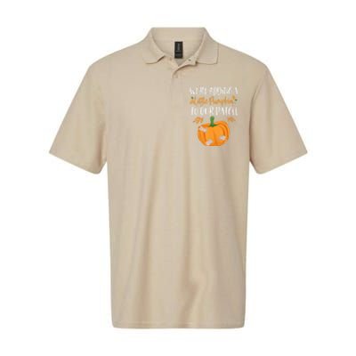 Funny Cute Whatever Spices Your Pumpkin Autumn Halloween Thanksgiving Softstyle Adult Sport Polo