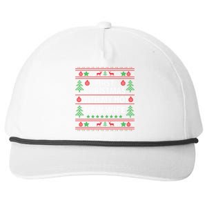 First Christmas With My Hot New Wife Xmas Couple Gift Cool Gift Snapback Five-Panel Rope Hat