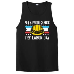 Fresh Change Worker Patriotic Laborer Happy Labor Day Meaningful Gift PosiCharge Competitor Tank