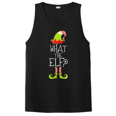 Funny Christmas What The Elf Gift PosiCharge Competitor Tank