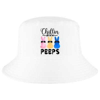 Funny Chillin With My Peeps Easter Bunny Hangin With Peeps Gift Cool Comfort Performance Bucket Hat