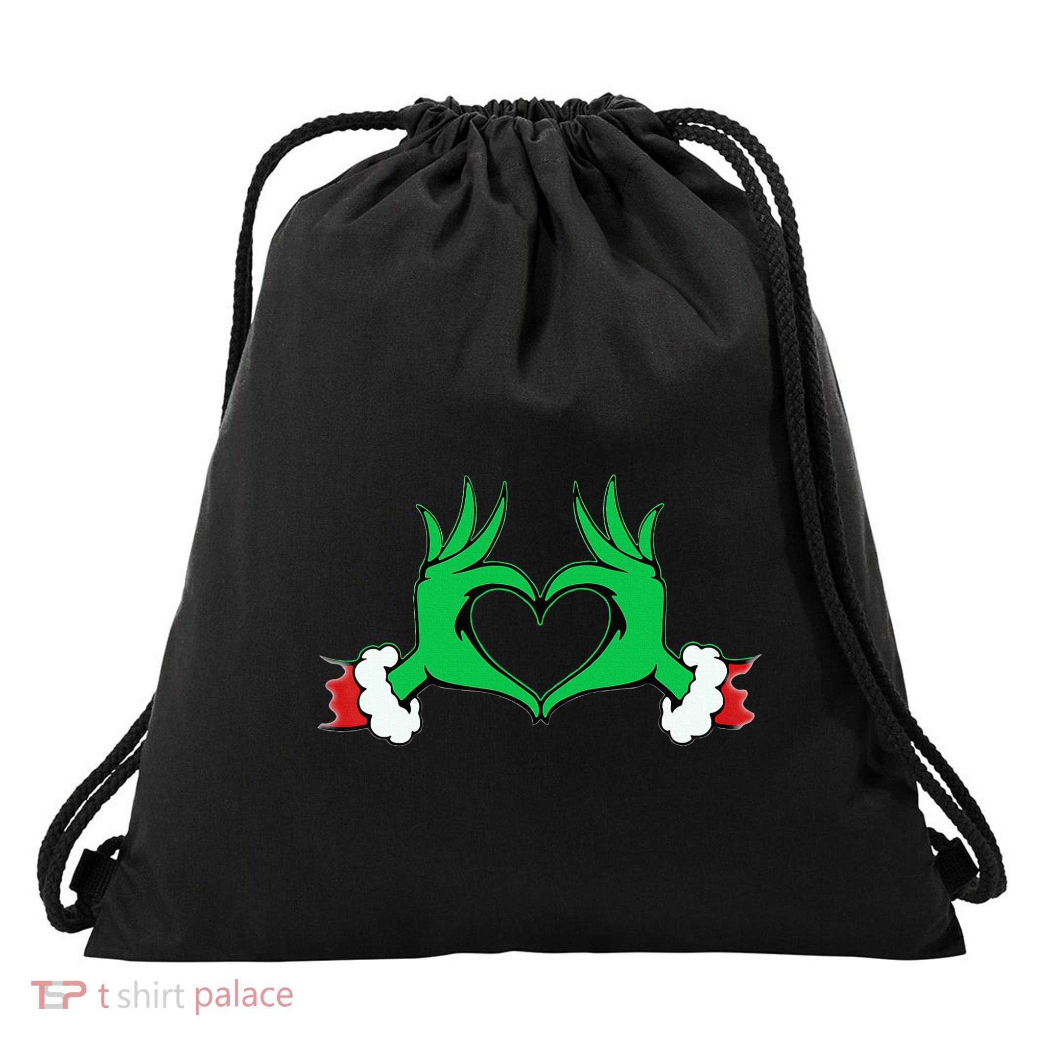 Funny Christmas Wear For Santas Elves Who Love Christmas Drawstring Bag