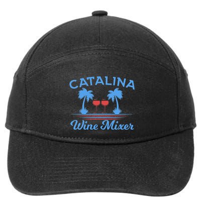 Funny Catalina Wine Mixer Party 7-Panel Snapback Hat