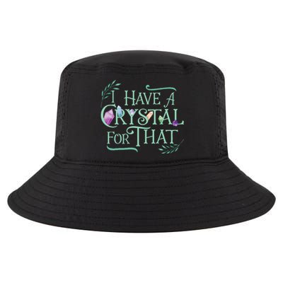 Funny Crystals Witchy Quote Chakras Energy Healing Cool Comfort Performance Bucket Hat