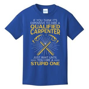 Funny Carpenter Woodworking Wood Whisperer Carpentry Funny Gift Kids T-Shirt