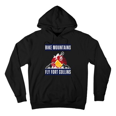 fort collins where bikers and mountain meet Hoodie