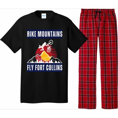 fort collins where bikers and mountain meet Pajama Set