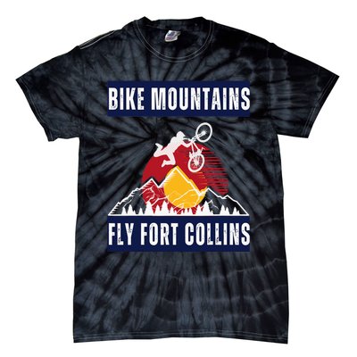 fort collins where bikers and mountain meet Tie-Dye T-Shirt