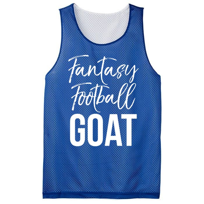 Fantasy Championship Winner Items Gift Fantasy Football Goat Great Gift Mesh Reversible Basketball Jersey Tank