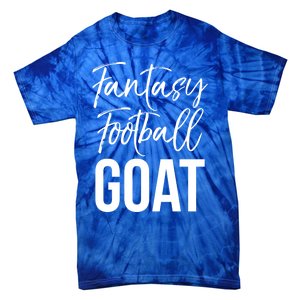 Fantasy Championship Winner Items Gift Fantasy Football Goat Great Gift Tie-Dye T-Shirt