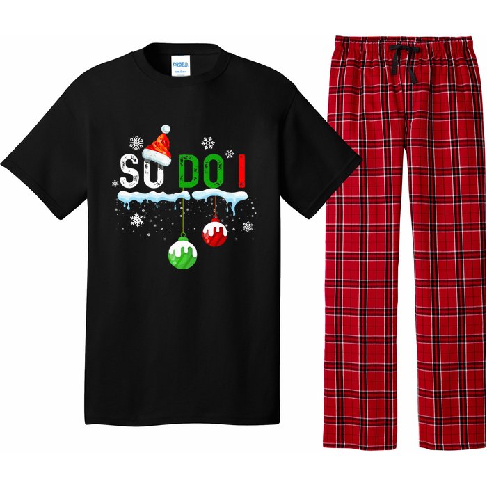 Family Christmas Xmas Pajamas Funny Couple Xmas So I Do Pajama Set